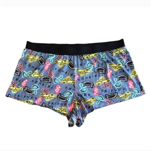 FRIENDS Y2K Grey Central Perk Printed Tank Top and Shorts Pajama Set Size XL - Picture 5 of 16